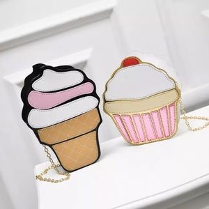Cute CupCake MilkShake Chain Mini Messenger Bag